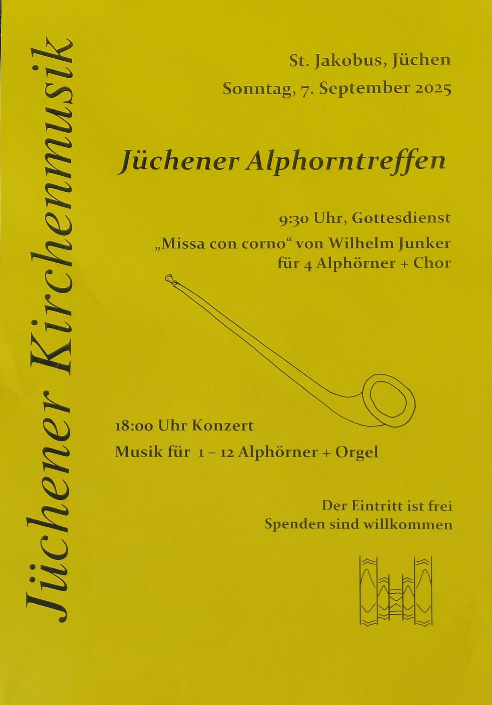 Jüchener Alphorntreffen (c) W.J.