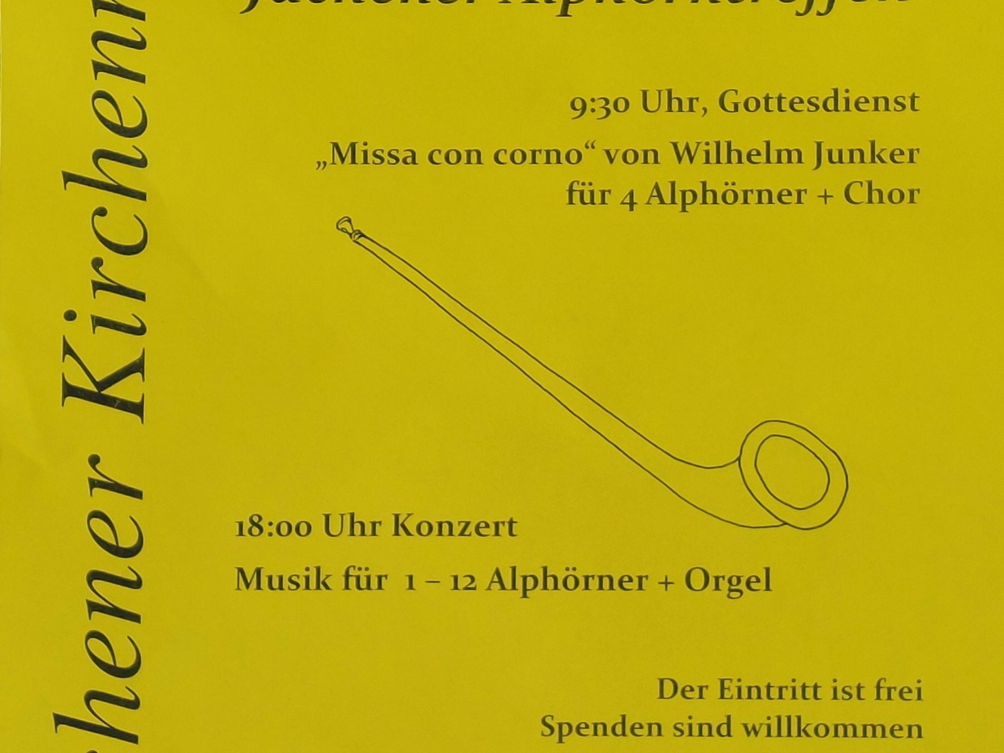 Jüchener Alphorntreffen