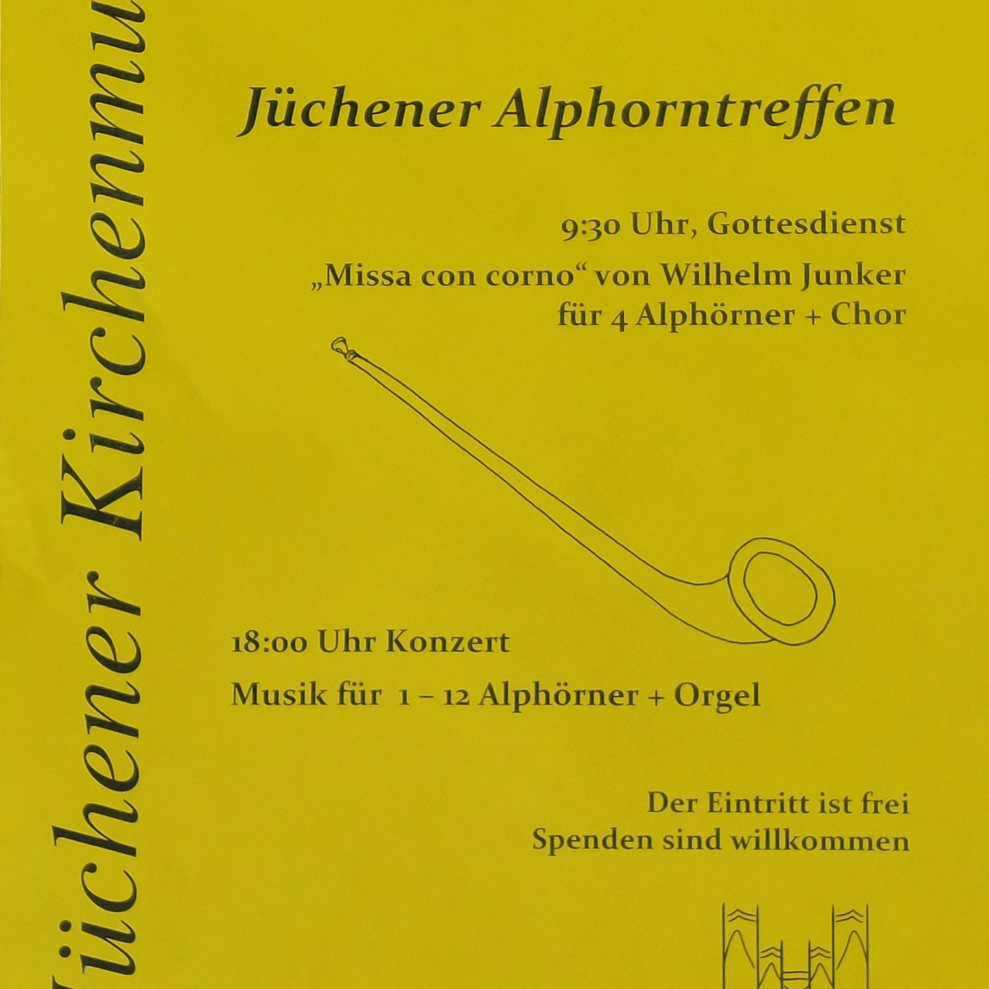 Jüchener Alphorntreffen