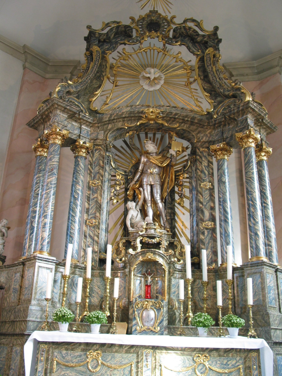 Kirche Bedburdyck Hochaltar (c) Ulrich Clancett