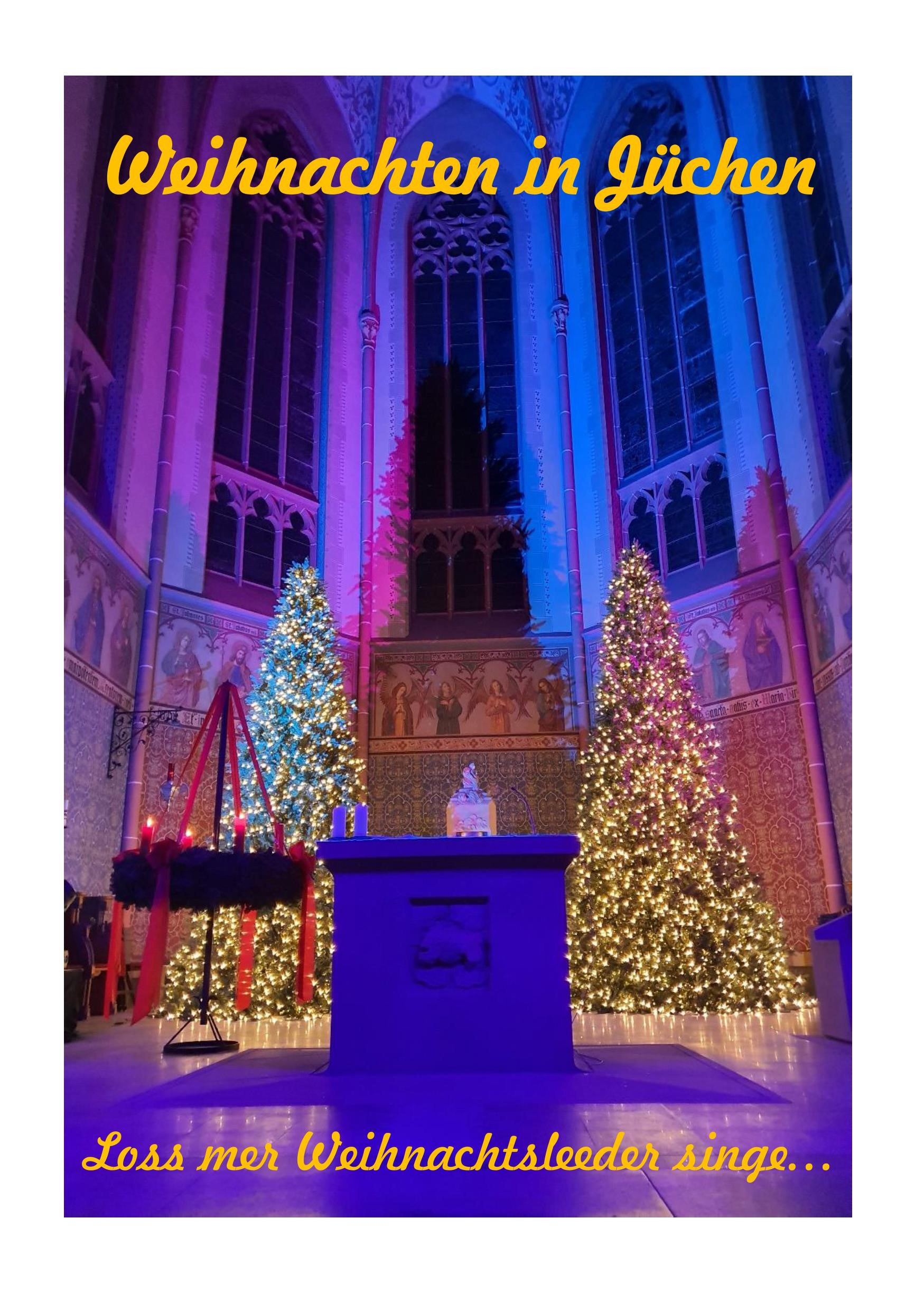 Loss mer Weihnachtsleeder singe 2024 Liedheft Titel (002) (c) Friedrich Krämer