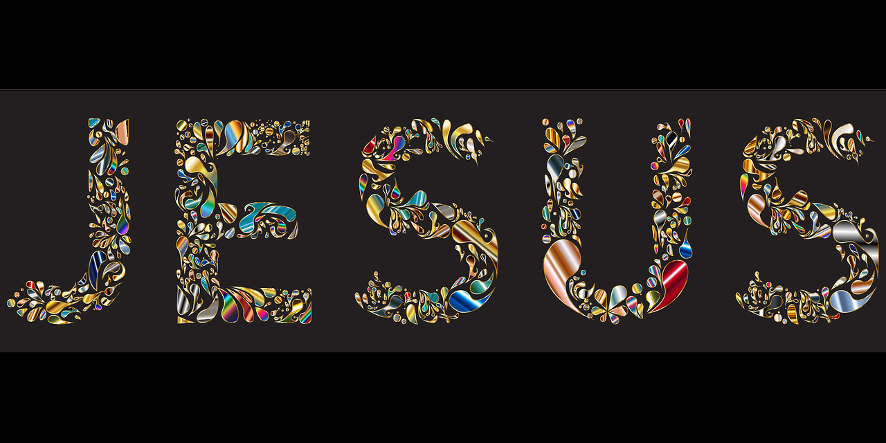 Schriftzug Jesus (c) Pixabay